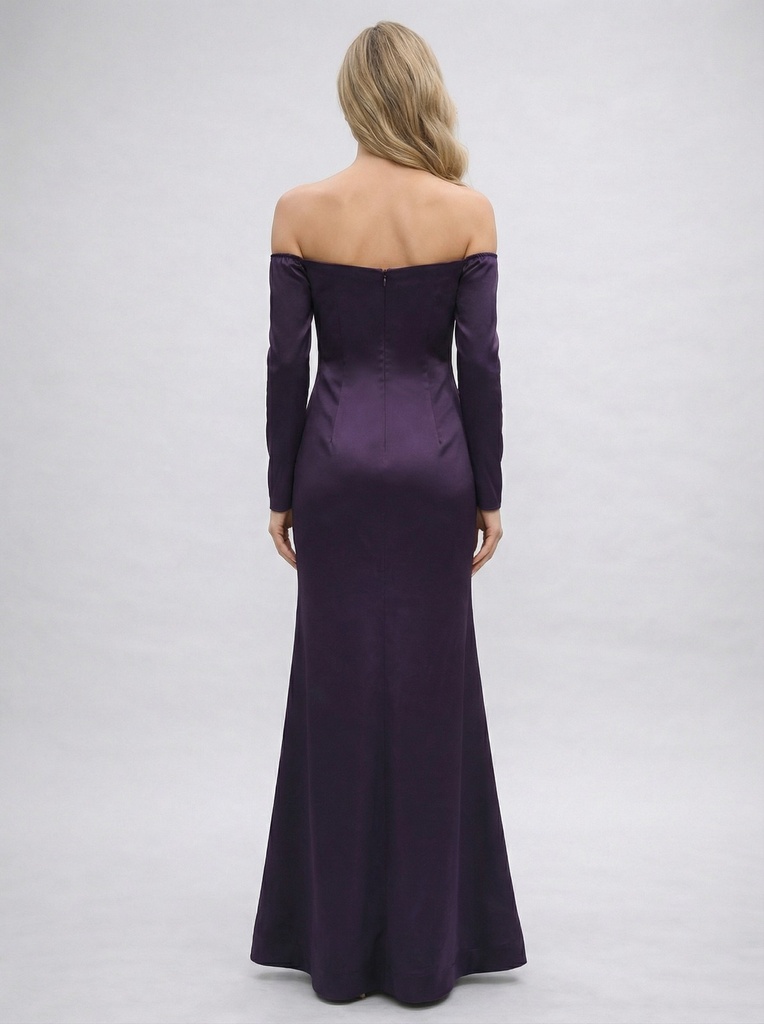 فستان تب مخمل